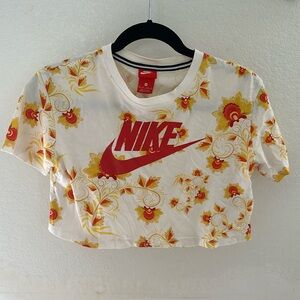 Nike Print Crop Tee